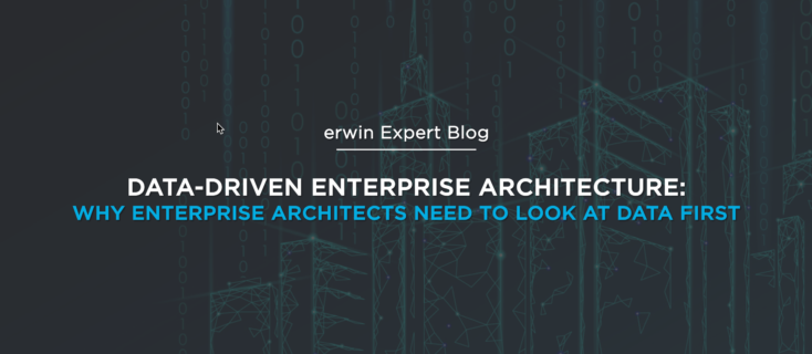 Data driven enterprise architecture